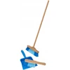 Goki Toys Pure - 2041925 - Vaikų sodo įrankiai - Mėlyna kastuvė ir šluota
