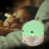 Goldlux BABY DINO lampka nocna RGB silikonowa su akumulatorem + przewód USB-C