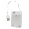Goldlux Sanico lampka nocna LED NEON HELLO USB A 29 cm zasilanie bateryjne 327147