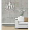 Goldsun Stylowy balta żyrandol lampa wisząca do salonu KLIWAS 5 lampa do sypialni
