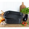 GOOSE keptuvė 3in1 GRILĖ Keptuvė MARMULINĖ keptuvė 31cm 6,5L 4610