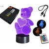 Gordon Naktinė lempa LED MIŚ SERCE BIURKOWA DLA DZIECKA NA BIURKO 3D RGB + Pultas