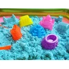Gordon Toys KINETINIS SMĖLIS 2kg BASEINŲ PELIETO MENTELĖ SANDBIT KAUŠAS XXL RINKINYS
