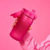 Gertuvė Gourde - ION8 - Rožinė - 350 ml - Be BPA - Saugus uždarymas - Ideali žygiams