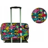 Gracio BACKPACK augalų raštas AIRPLANE Ryanair Wizzair salono krepšys talpus