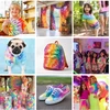Grafix AUDINIAI DAŽAI DYE TIE DYE DRABUŽIAI DYE KIT 5 spalvų