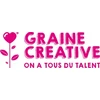 Graine Creative Lėta tapyba & Menas - oranžinis blizgučiais - 30 ml