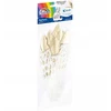 Fiorello Grand Dekoratyvinės auksinės plunksnos 13-19 cm 8 vnt