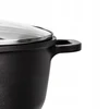 GRANITINIS puodas su dangteliu virimui, troškinimui, kepimui, 28 cm, 7L GRANDE