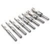 Grąžtas Kraftampdele Metalo grąžtų komplektas HSS-Co, 8vnt, 14-25,5mm