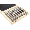 Grąžtas Kraftampdele Metalo grąžtų komplektas HSS-Co, 8vnt, 14-25,5mm