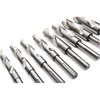 Grąžtas Kraftampdele Metalo grąžtų komplektas HSS-Co, 8vnt, 14-25,5mm