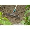 Grėblys ClassicLine Gardena 36cm/150cm mediniu kotu