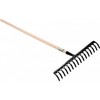 Grėblys mediniu kotu Flo | 140cm 16 dantų