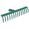 FLO GRABIE METALOWE 34cm. 14 ZĘBÓW NIEOPRAWIONE 35751