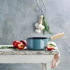 Green Pan Žalias Pan GreenPan Mayflower rondel mały garnek 16cm 1,5l indukcija gaz ceramiczny