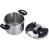 Greitpuodis Zyle ZY206PCS, 6 litrai talpa, nerūdijančio plieno