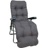 Home4You Gulto paklotėlis OHIO-2 Atsparus vandeniui, 55x190xH2,5cm, tamsiai pilka