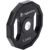 Guma padengtas svoris 30mm inSPORTline Ruberton 1,25kg