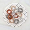 GUMĖS 16 Vnt. SPIRALINIAI PLASTIKINIAI PLAUKŲ KETELĖS, ILGUS, TEMPAMOS