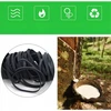 GUMINĖS JUOSTOS 100 VNT 100 X 5 MM STIPRUS Juodas ELASTINGAS TEMPAS NAMAS