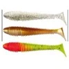 Guminis masalas-žuvytė Grubber Shad Konger 9.5cm baltas