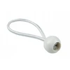 Bradas GUMINIŲ RUMULIŲ RINKINYS brezentams tvirtinti, Baltas, 10 VNT., 15 CM BCB-0515WH-B