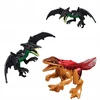 Habarri Konstruojamas Pterodaktilis Juodas Dinozauras Žaislas