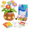 Habarri Nėrimo rinkinys Hobby Flowers Garden Spalvingi astrai