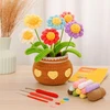 Habarri Nėrimo rinkinys Hobby Flowers Garden Spalvingi astrai