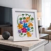 Habarri QUILLING Laukinė puokštė - Popierinės juostelės Paveikslų rėmeliai Creative DIY rinkinys