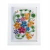 Habarri QUILLING Laukinė puokštė - Popierinės juostelės Paveikslų rėmeliai Creative DIY rinkinys