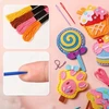 Habarri SALDAINIAI Szyciaki Candy veltinio siuvimo rinkinys DIY pakabukai - 8 vnt