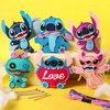 Habarri STITCH - veltinio siuvimo rinkinys "pasidaryk pats" pakabukams - 6 elementai