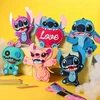 Habarri STITCH - veltinio siuvimo rinkinys "pasidaryk pats" pakabukams - 6 elementai