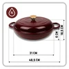 HAGE EMALINIS KETAUS PUODAS, ŽEMOJI INDUKCIJA, DUJINĖS, ORKALYSTĖ, KREPTUVE, Keptuvė