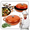 HAGE EMALINIS KETAUS PUODAS, ŽEMOJI INDUKCIJA, DUJINĖS, ORKALYSTĖ, KREPTUVE, Keptuvė