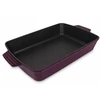HAGE Ketaus keptuvė, baklažanų spalva - emaliuota - 32x23,5cm - 3,5L