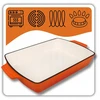 HAGE Ketaus keptuvė - ORANŽINĖ - EMALINIS - 32x23,5cm - 3,5L