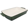 HAGE KETAUS ŠAUTUVĖ BUTELIO ŽALIA - EMALIS - 32x23,5cm - 3,5L