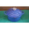 Hairy Bikers World emaliuotas ketaus puodas, 21 cm, mėlynas