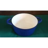 Hairy Bikers World emaliuotas ketaus puodas, 21 cm, mėlynas