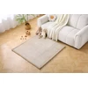 HAKUNA MATTE Mata piankowa vaikams Coral Velvet su pianką 127cm smėlio spalva