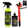 Hakuri CERAMIC WAX dviračių grandinės tepalas CLEANER RIEBALŲ ŠEPETĖLIS