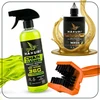 Hakuri CERAMIC WAX dviračių grandinės tepalas CLEANER RIEBALŲ ŠEPETĖLIS