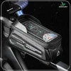 Hakuri Dviračio sėdmaišis Touch Bag for Phone WATERPROOF Dviračio rėmo maišelis