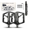 Hakuri PLATFORM dviračio pedalai Nylon 3 guoliai Light + PINS MTB EBIKE