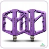 Hakuri Platforminiai pedalai Nailoniniai pedalai Šviesiai violetiniai + MTB PINS 3 GUOLIAI