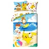 Halantex MEDVILNINĖ PATALYNĖ 140 X 200 CM POKEMON PIKACHU BEACH