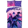 Halantex medvilninė patalynės komplektas K-POP Demon Hunters 160x200 cm, medvilnė, 2 dalys